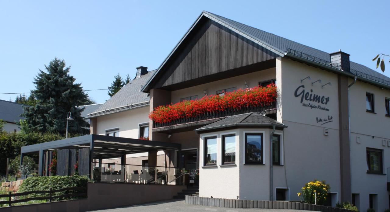 Gasthaus Pension Geimer Plutscheid ภายนอก รูปภาพ